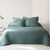 Couvre-lit matelass&eacute; - microfibre (eucalyptus)