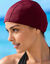 Bonnet de bain sp&eacute;cial piscine (prune)