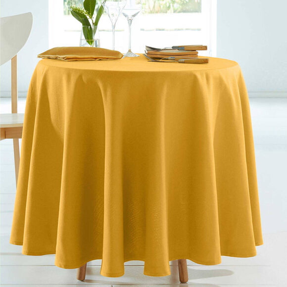 Nappe infroissable (curry)