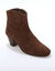 Leren boots in westernstijl (chocolade)