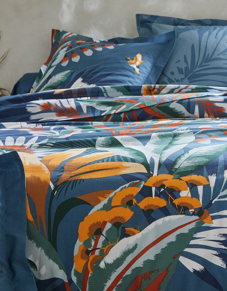 Linge de lit Solange - coton, marine Linge de lit Solange - coton, marine, hi-res image number 4