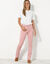 Modellerende broek met 5 zakken (rozenhout)