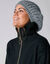 Pull tunique col camionneur zippé (noir)