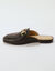 Veelkleurige leren ballerina's : comfortbreedte (zwart)