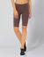 Fietsshirt met elastische tailleband (chocolade)