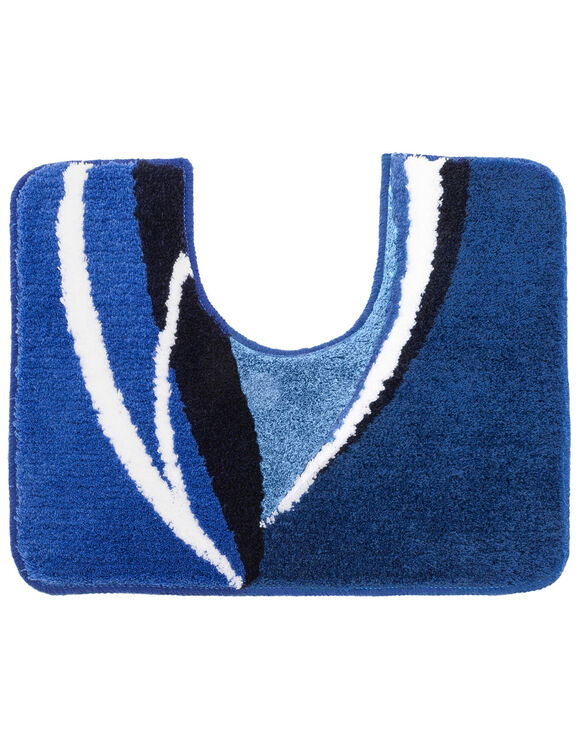 Tapis de bain fantaisie Zilla (bleu)