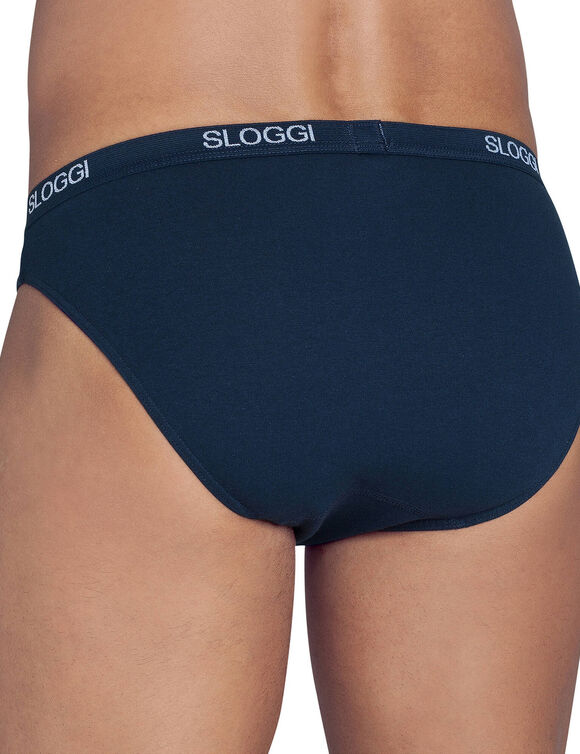 Slip ferm&eacute; forme mini (marine)