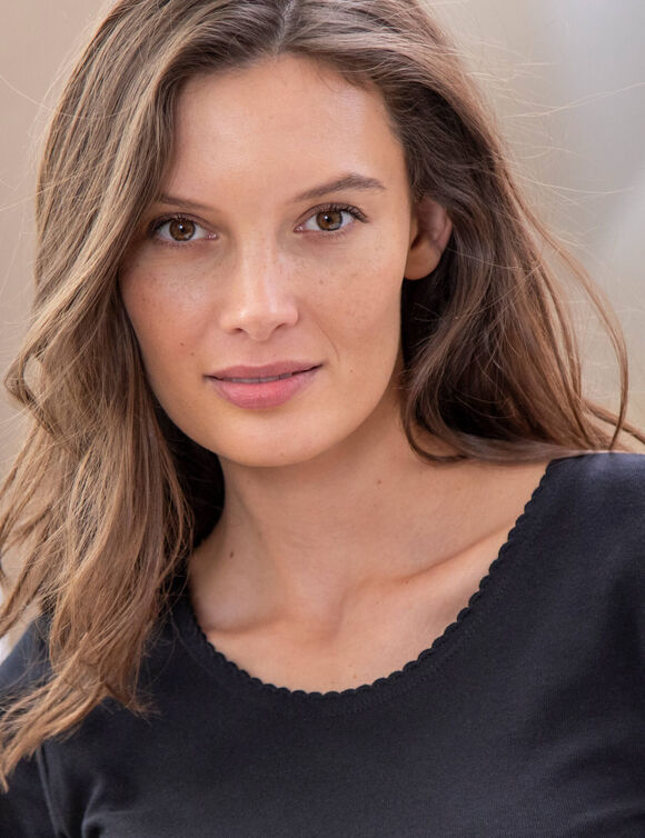 Tee-shirt manches longues - lot de 2 (noir)