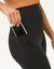 Legging bootcut taille haute. (noir)
