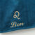 Serviettes de bain brod&eacute;es signe astrologique - 420g/m2 (lion)