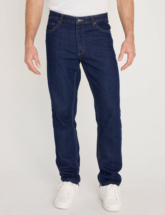 Jean droit basique 100% coton - L32 (brut)
