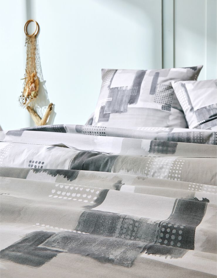Linge de lit Mani - coton polyester, gris Linge de lit Mani - coton polyester, gris, hi-res image number 6