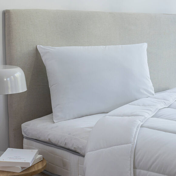 Hoofdkussen met natuurlijke Proneem® antihuisstofmijtbehandeling (wit)