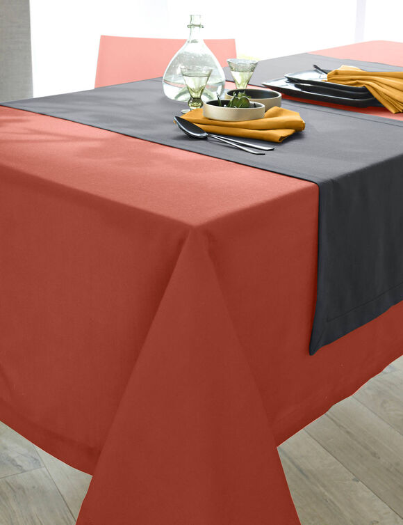 Nappe infroissable (terracotta)