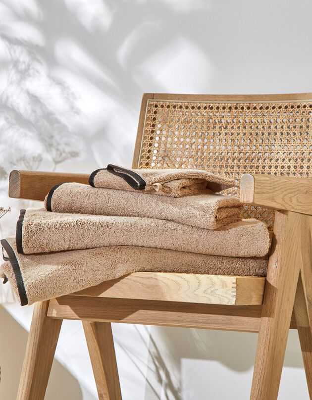 Eponge unie 540g/m2 confort luxe, collection "Intemporelle" (beige)