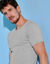 T-shirt met ronde hals - herenondergoed, set van 3 (chiné grijs)