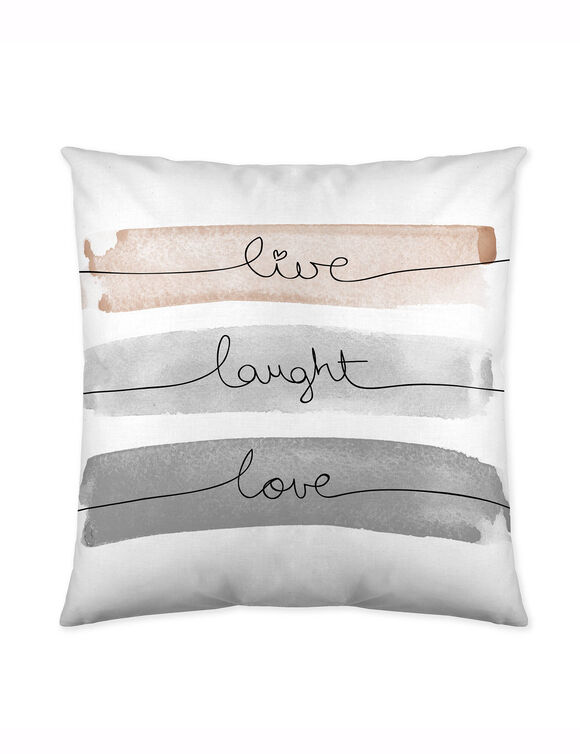 Parure de lit live - coton (blanc)