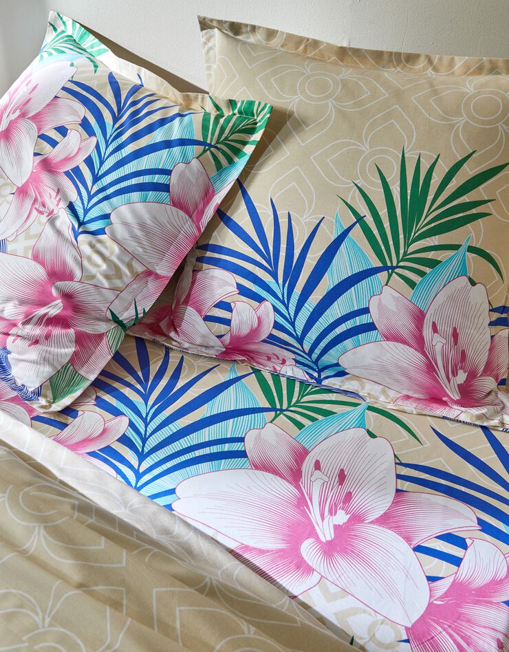 Linge de lit Hawaï en coton (sable)