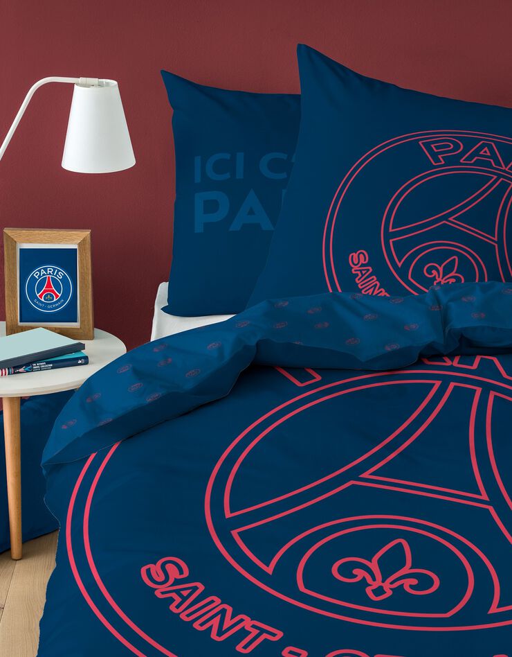 Lakenset Paris Saint Germain® - katoen (marineblauw)