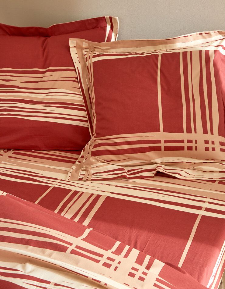 Linge de lit Augustin coton (terracotta)