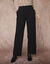 Soepele broek met knooppandeffect (zwart)