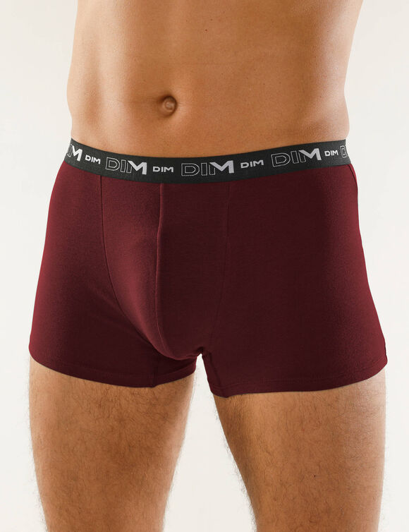 Boxer - lot de 3  (rouge + vert + orange)