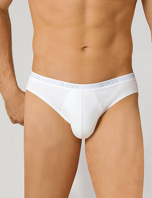 Gesloten slip in minimodel - set van 3 (wit)