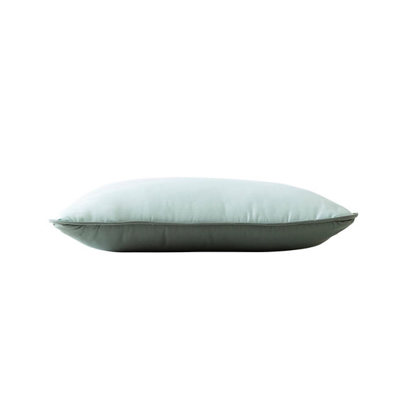 Couette bicolore microfibre 500 g/m&sup2; (eucalyptus / vert amande)