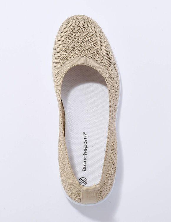 Ballerines mesh ultra l&eacute;g&egrave;res (beige)