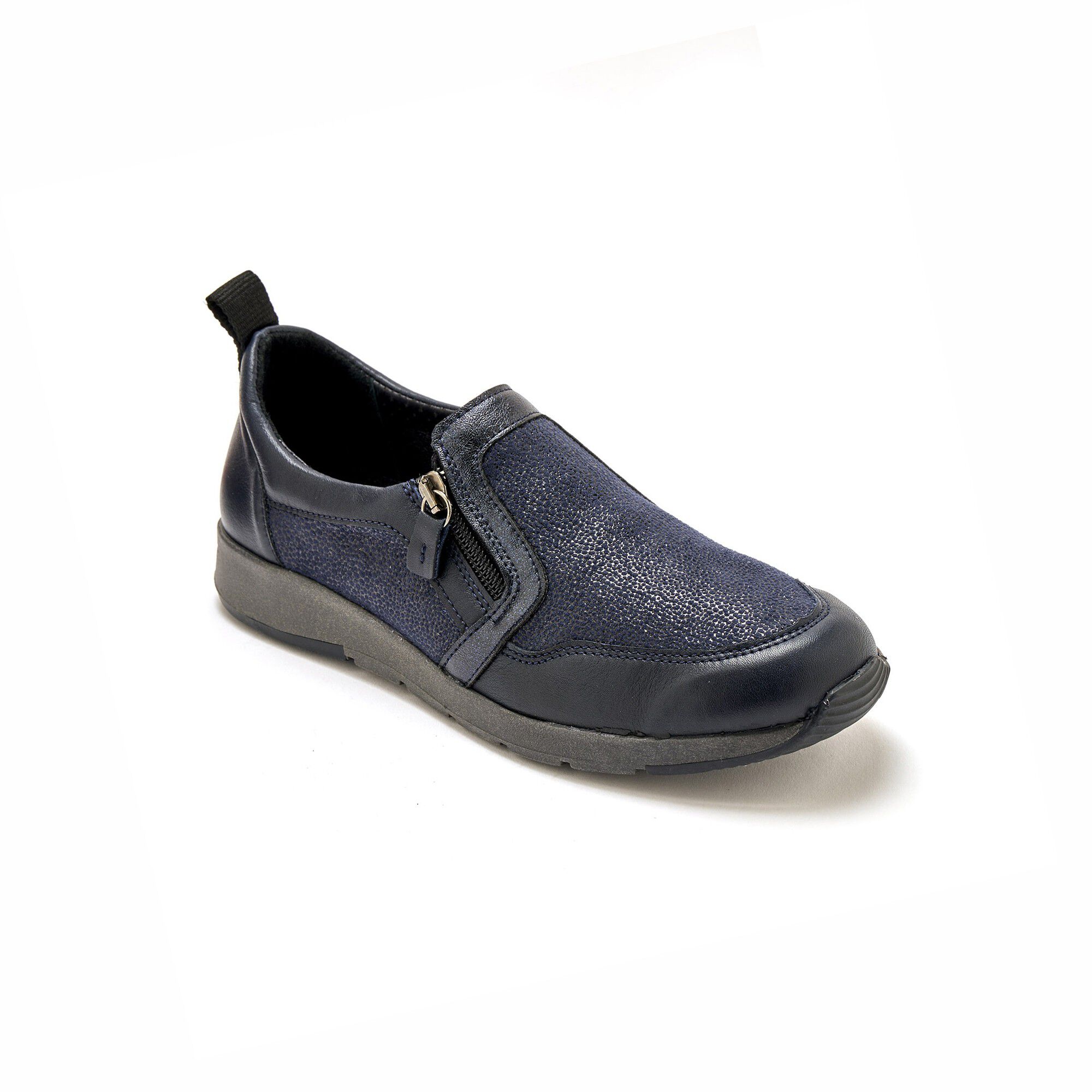 Derby sans g ne extra flexibles PEDICONFORT marine Blancheporte
