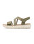 Sandalen met scratchsluiting (kaki)