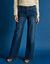 Jean coupe large stretch, petite stature (stone)