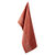 Torchons carreaux coton - lots  (terracotta)