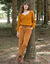 7/8-broek, velours (honing)