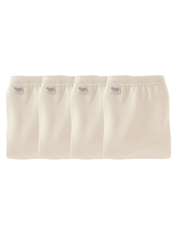 Culotte maxi Basic+, lot de 3 achetées +1 GRATUITE (1) (nude)