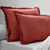 Linge de lit uni - percale de coton 72 fils/cm&sup2; (bois de rose)