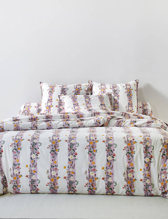 Bedlinnen C&eacute;leste, in bedrukt katoen (parma)