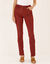 Pantalon stretch coutures affinantes (prune)