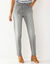 Comfortabele stretchjeans in 'mom' model, elastische taille (grijs)