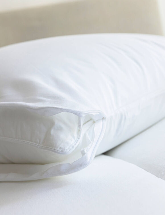 Taie pour oreiller spécial cervicales (blanc)