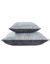 Couette bicolore microfibre 500 g/m&sup2; (gris / anthracite)