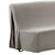 Housse canapé BZ en microfibre (taupe)