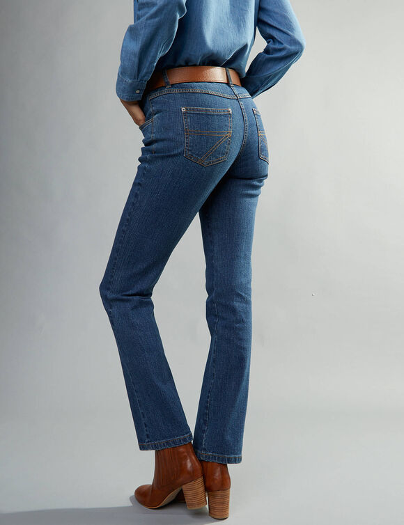 Jean droit - moyenne stature (stone)