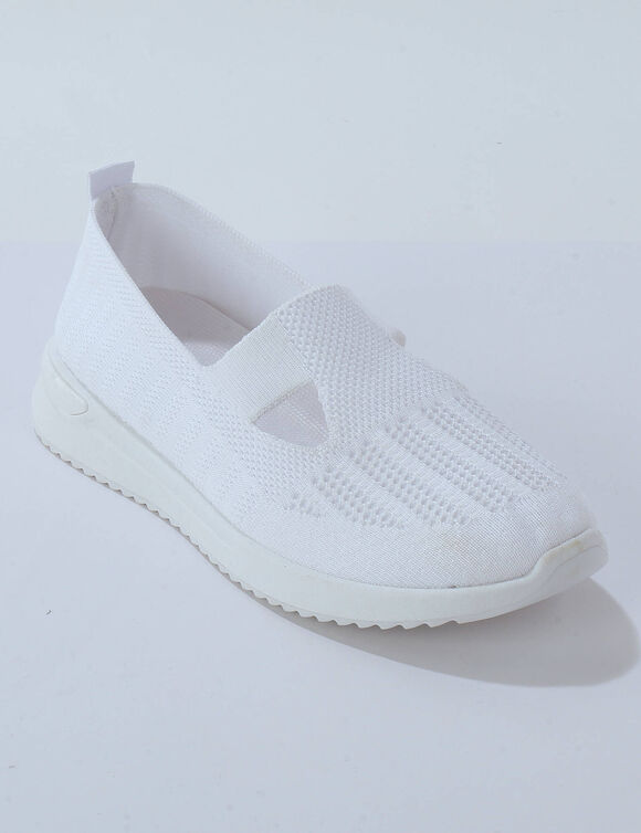 Baskets à enfiler mesh (blanc)