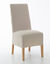 Stoelhoes van microvezel (beige)