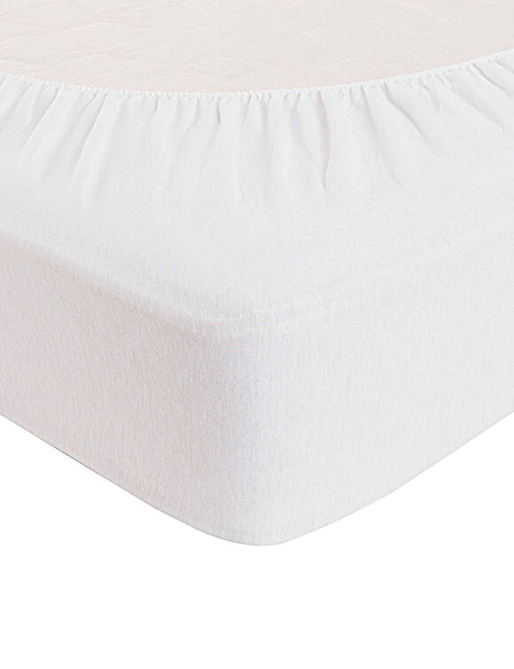 Prot&egrave;ge-matelas imperm&eacute;able Tencel&reg; (blanc)