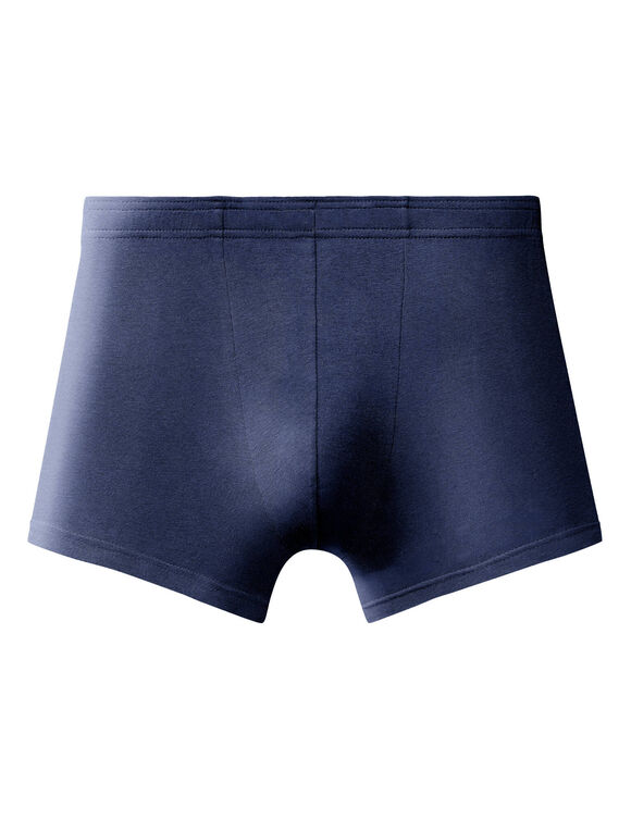 Effen shorty met elastische, overtrokken tailleband - set van 5 (grijs + marine + parma)