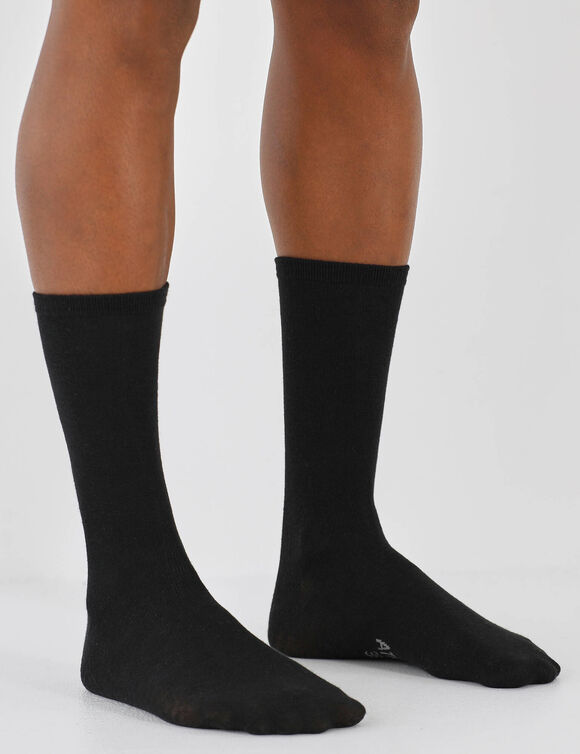 Mi-chaussettes My Petit Prix - lot de 3 paires (noir)