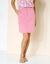Rok in cargostijl, stretchtwill (roze)