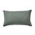 Housse de coussin unie bachette - lot de 2 (eucalyptus)